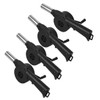 Mipcase 4PCS Hand Cranked BBQ Blower Portable Outdoor Air Fire
