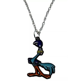 Unbranded Road Runner Cartoon Character Pendant Necklace