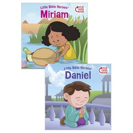 Miriam/Daniel Flip-Over Book (Little Bible Heroes™)