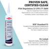 DOWSIL™ White HVAC/R Silicone Sealant – High Temperature, Heat Resistant,