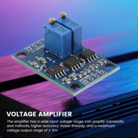 Peakloong AD620 Microvolt MV Voltage Amplifier Signal Booster 3-12V DC Instrumentation Modu Board
