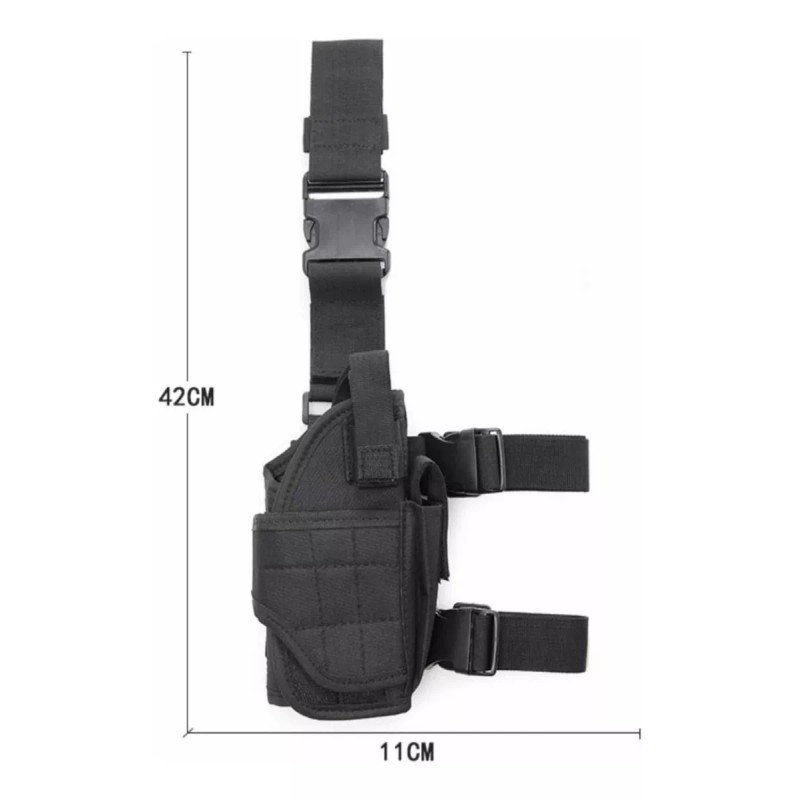 BOSSCO Funda Para Pistola Táctica De Pierna Y Muslo Arnés