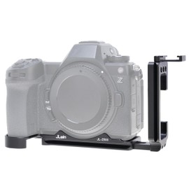 Hersmay Vertical Stand Quick Release L Bracket Plate for Nikon Z6 III Mirrorless Camera Body, Compatible with DJI Ronin RS4 RS2 RS3 Pro RSC 2