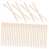 Healeved 5sets Convenient Waxing Sticks for Hair Removal Wooden Applicator