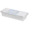 ForPro Professional Collection Mini Buffing Block, White, 240/240 Grit, Double-Sided