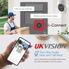 UKVISION 3K Smart Hybrid Security Camera, 2.8mm Lens, Human/Vehicle Detection,