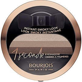 Bourjois Lidschatten, 1 Sekunde Eyeshadow, Smoky leicht und intensive Farbe, 06 Abracada Brown 3 g