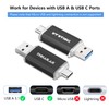 THKAILAR 128GB USB C Flash Drive,USB Stick 3.1 Memory Stick