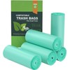 AYOTEE - 200 bolsas de basura pequeñas compostables, bolsas de