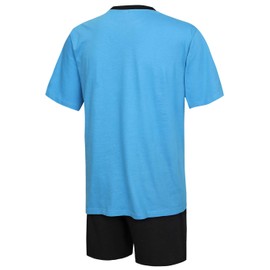 Men's Pyjamas with Shorts. 100% Cotton. - XXL/58-60