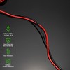 Sumnacon 4 Pcs Banana to Banana Plug Test Leads -
