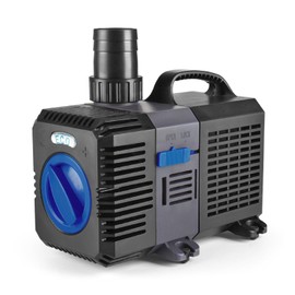 Flexzion Submersible Aquarium Water Pump 1200GPH - High FQ Ultra-Quiet Adjustable Flow Fish Pond Pump for Fresh & Saltwater Tanks, Hydroponics & Outdoor Fountains with Nozzle Set