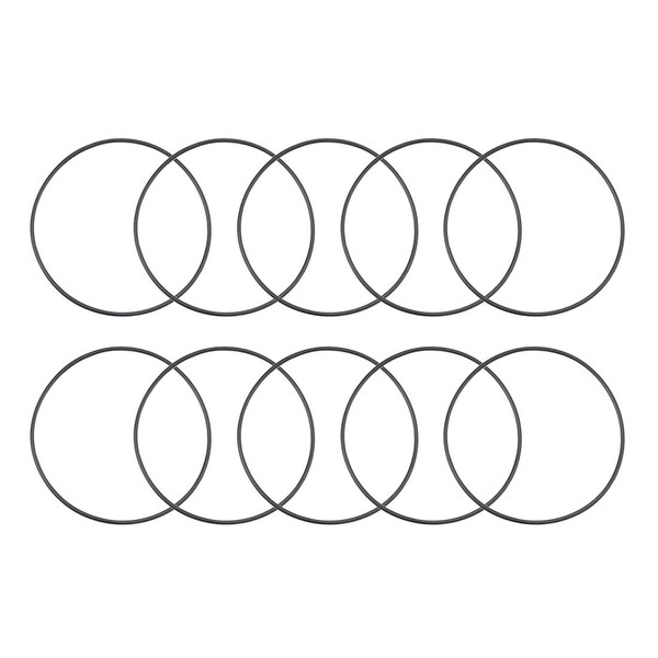 sourcing map 10Pcs Nitrile Rubber O-Rings 62mm OD 59mm ID