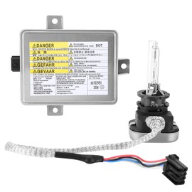 Headlight Control Module, Ballast Headlight Modul, Xenon HID Ballast with Igniter & D2S Bulb, Compatible for Acura CSX ILX RDX MDX ZDX TSX TL W3T19371 W3T15671 W3T16271