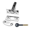 Merriway BH03299 63mm (2.1/2 inch) Polished Chrome Plated Door Security