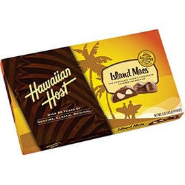 Island Macs Surfer Chocolate Macnuts (5 oz. box) Chocolate Covered Macadamia Nuts (1 Box)