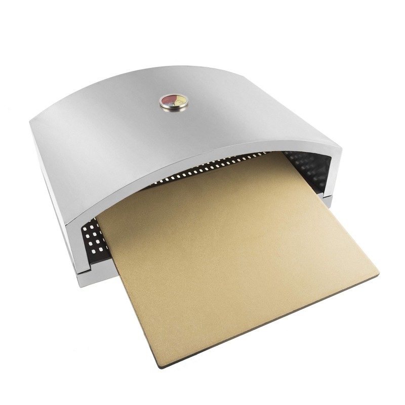Open Faced Grill Pizza Oven for Gas or Charcoal Grill,
