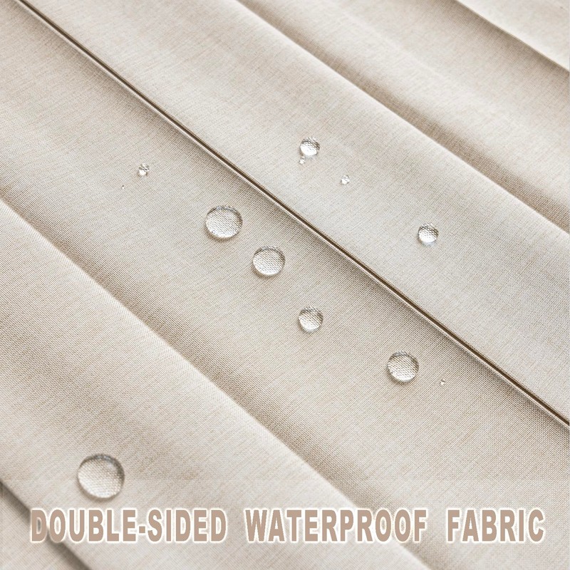 Vatge Closet Curtains, Accordion Style Door Curtains for Doorways, Pleated