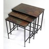 Zhongma Nesting Tables Set of 3, End Tables with Slate