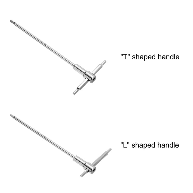 sourcing map 3mm Sliding T-Handle Hex Key Wrench for Fast