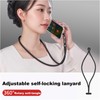 Cell Phone Lanyard Adjustable Neck Strap and Wrist Strap Compatible