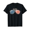 Klein, MT Vintage US Flag Sunglasses T-Shirt