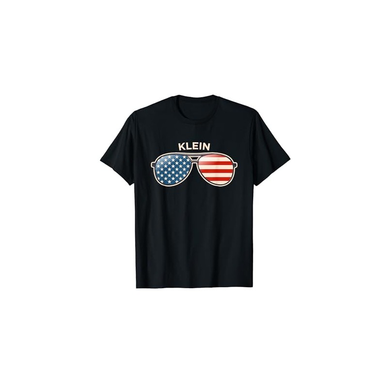 Klein, MT Vintage US Flag Sunglasses T-Shirt