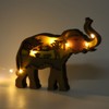 Elephant Statue Boxwood Mechanical Engraving Safe Durable Exquisite Details Elephant