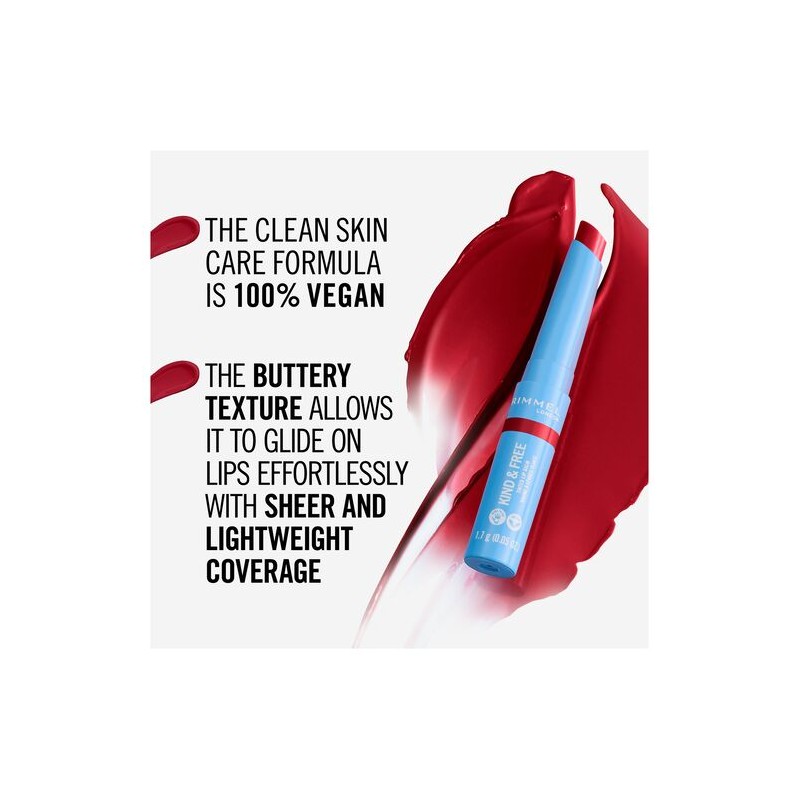 Rimmel Kind & Free Tinted Lip Balm Cherry Red