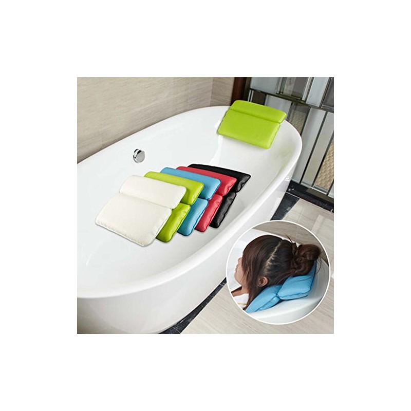 Luxury Hom Spa Bath Pillows with Strong Suction Cups for