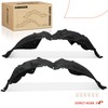 A-Premium Pair Front Inner Fenders Liner Splash Shield Set -