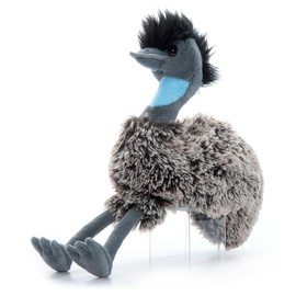 The Petting Zoo Emu Stuffed Animal, Gifts for Kids, Wild Onez Zoo Animals, Emu Plush Toy 12 inches