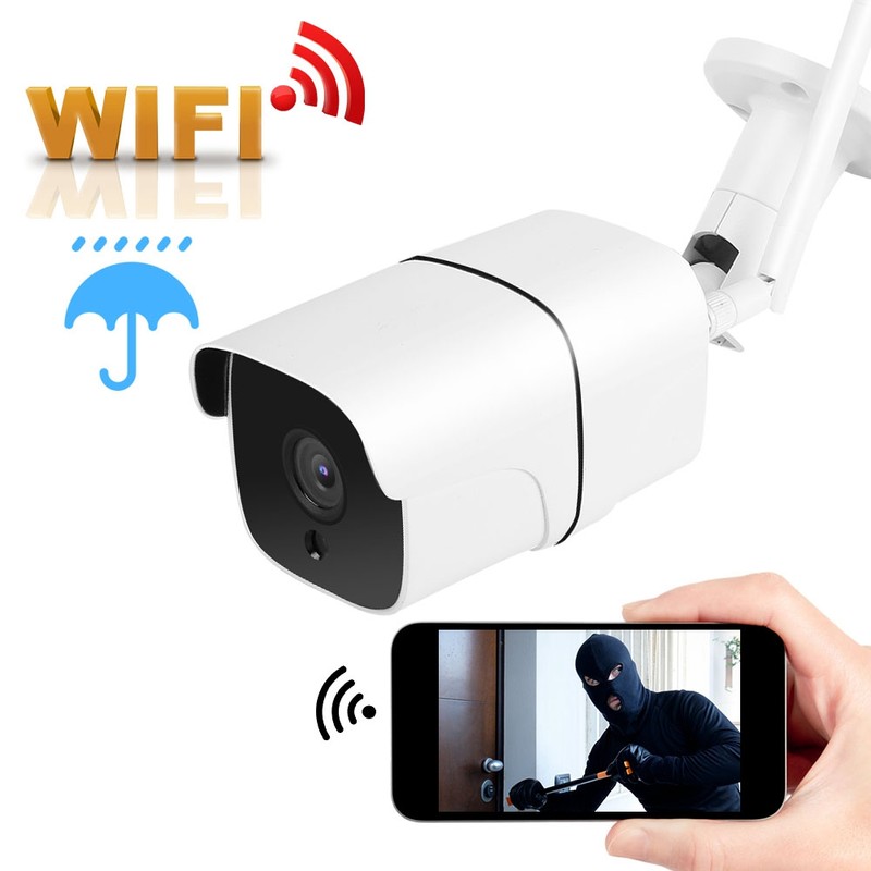 720P Outdoor Waterproof Wireless WiFi Camera Motion Detection Security Cam
