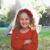AMYDECOR Red Sequin Bow Headband for Girls - Boutique Style