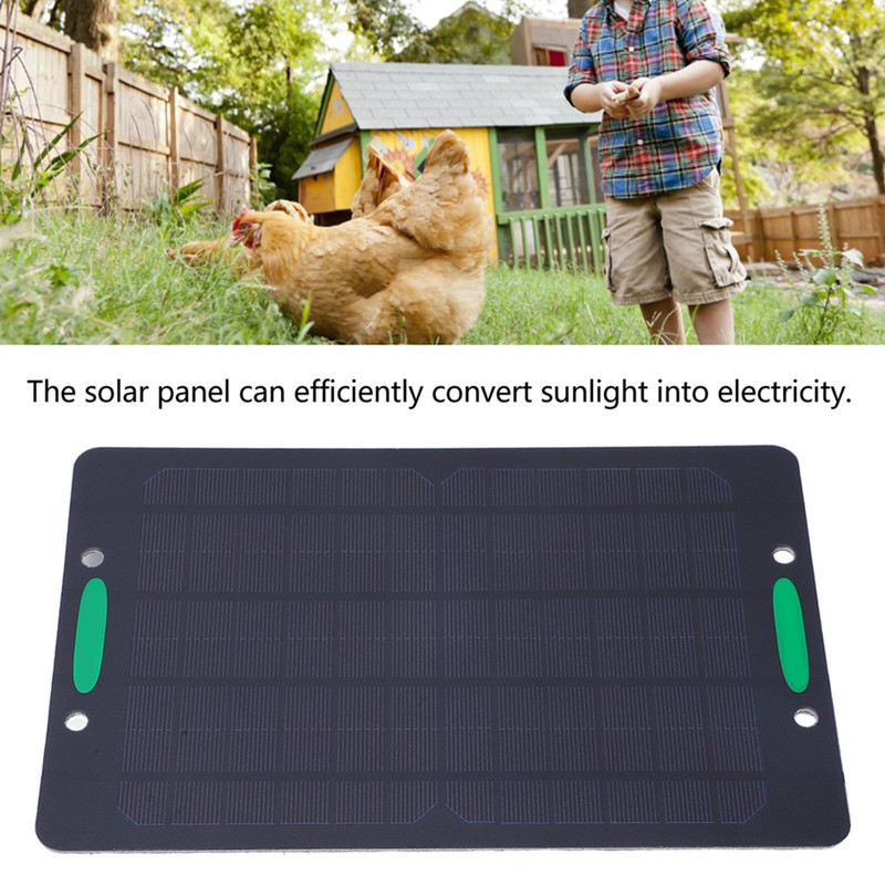 Solar Panel Fan Dual Exhaust Fans Air Ventilation Heat Dissipation