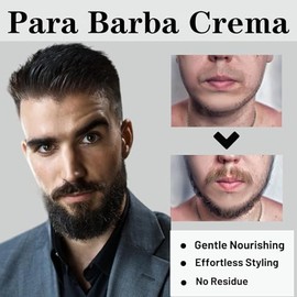 Para Barba, Crecimiento De Barba Para Hombre, Bálsamo Estimulante de Barba Crema para Barba, Estimulante De Barba Ultra Potente, Bálsamo para Barba Ac