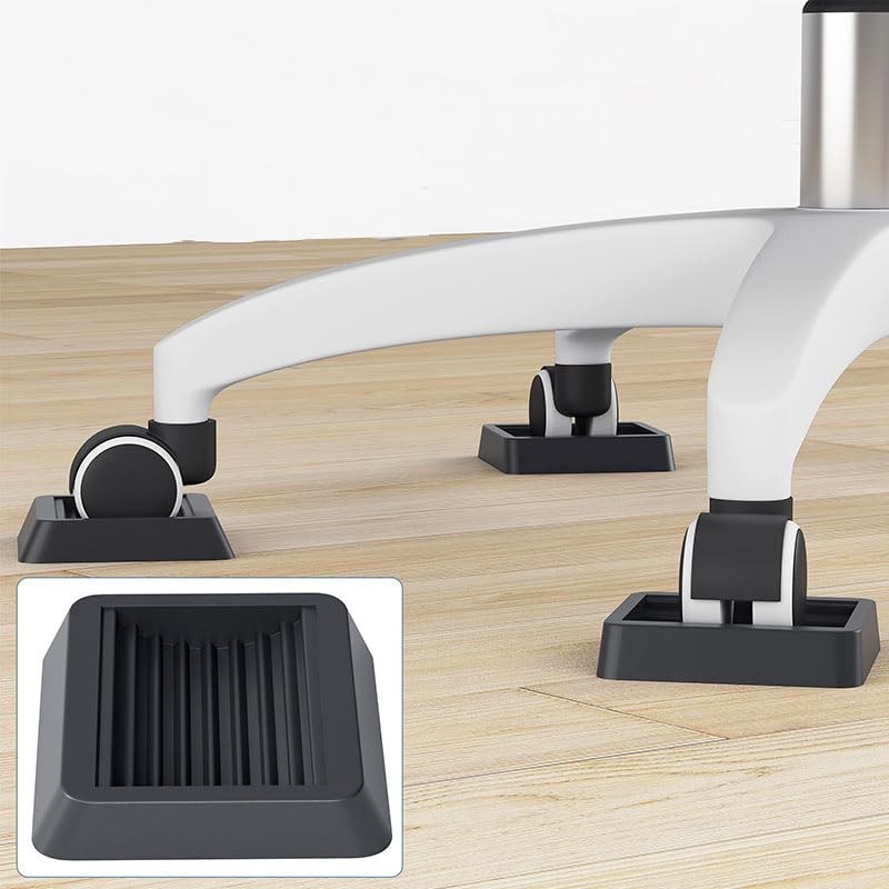 Caster Stopper, Floor Scratch Resistant Wheel, Anti-slip Mat, Soundproof Damper,