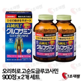 Orihiro Glucosamine Kondoroitin 900 tablets 2 set, 2 pcs / 오리히로 글루코사민 콘도로이친 900정 2개세트, 2개