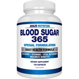 Suplemento Control Glucosa Azúcar Blood Balance 120 Cápsulas Sabor Sin Sabor