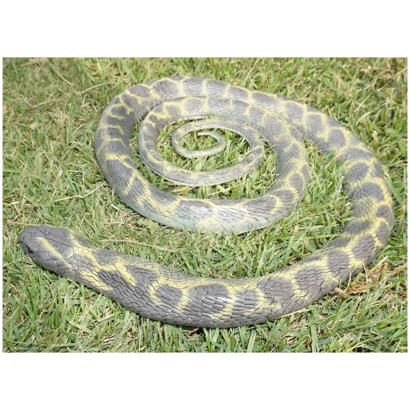5' Realistic Chain King Snake Replica - Rubber