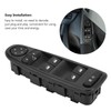 KIMISS Power Master Front Driver Window Regulator Switch, Push Button,