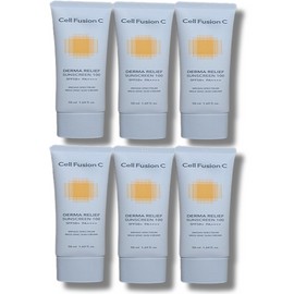 Cellfusion C Derma Relief Sunscreen 100 50ml 6pcs / 셀퓨전씨 더마 릴리프 썬스크린 100 50ml 6개