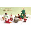 Decole Concombre ZXS-35022X Kitten and Snowman, Approx. 2.5 x 1.9