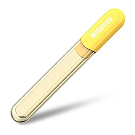 Particular Glass Nail File with Case MiDenso 2nd Generation Double Sided Crystal Beauty Nail Filer Salon Nail Polish Top Christmas Stocking Superior Q
