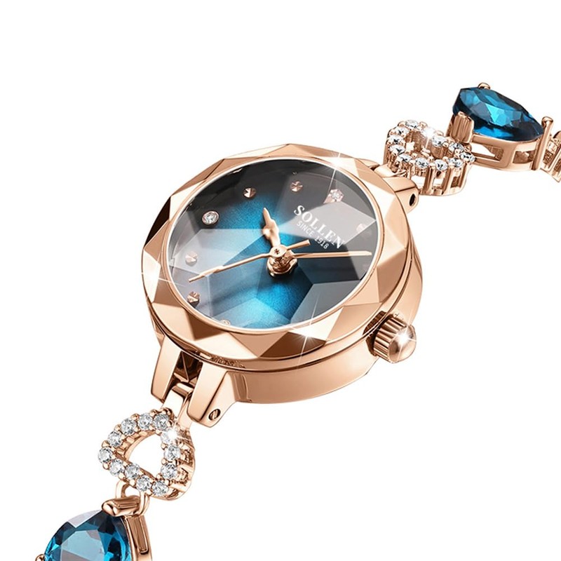 SOLLEN Bracelet Watches for Women, Dainty Ladies Watches, Fashion Quartz