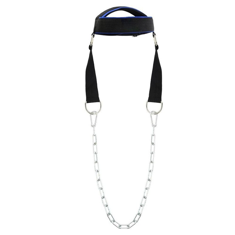Workouty Padded Head Harness with Chain Crossfit Weight Lifting Head