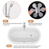 Secopad Bathtub Stickers Non-Slip, 12 PCS Safety Shower Treads Adhesive