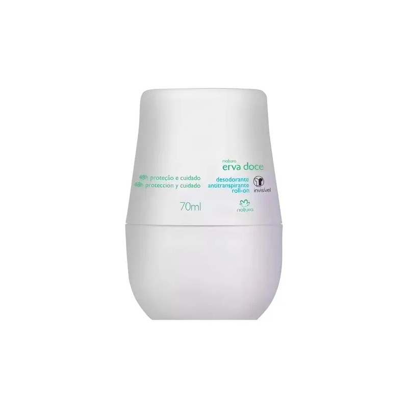 Desodorante Antitranspirante Rollon Natura Erva Doce 75ml