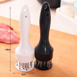 Youthshare Puscard Professional Meat Tenderizer with Stainless Steel Needles Kitchen Tool (Black)