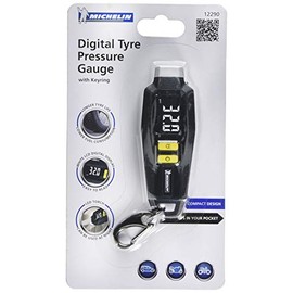 Michelin 12290B Digital Tyre Pressure Gauge With Key Ring
